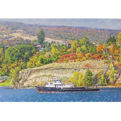 Волжский берег.Осень.